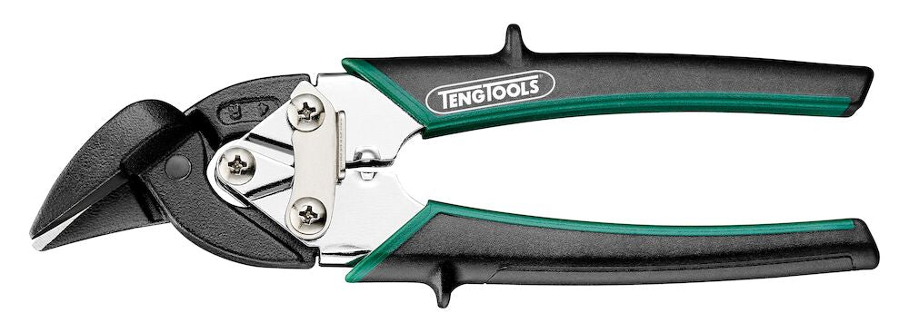 Teng Tools Compact tin snip straight/right cut Cr-Mo 182mm