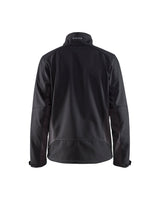 Blaklader Softshell Jacket 4950 #colour_black-dark-grey