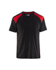 Blaklader T-Shirt 3379 #colour_black-red