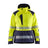 Blaklader Women's Shell Jacket Hi-Vis 4436 #colour_hi-vis-yellow-navy-blue