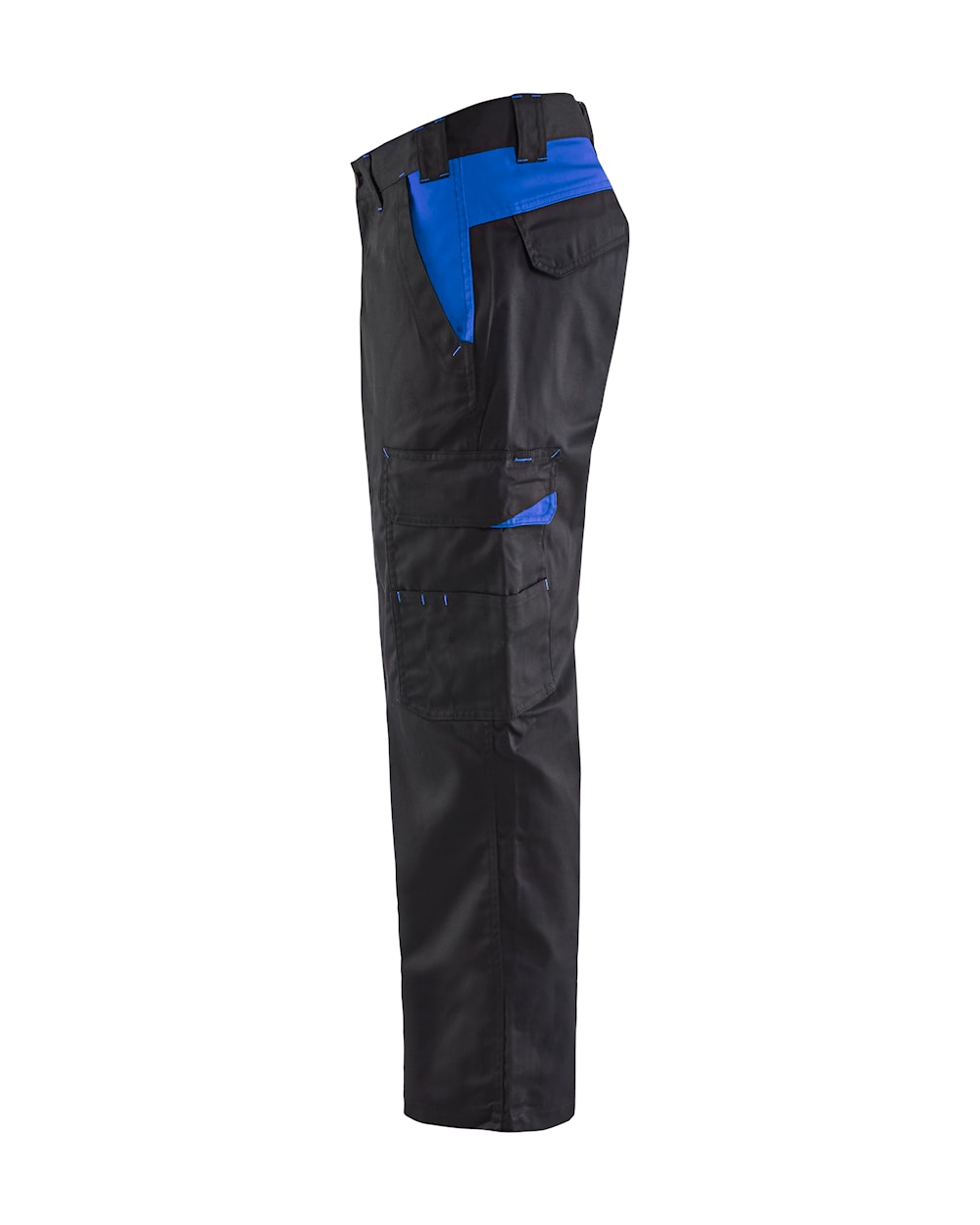 Blaklader Industry Trousers 14041800 #colour_black-cornflower-blue