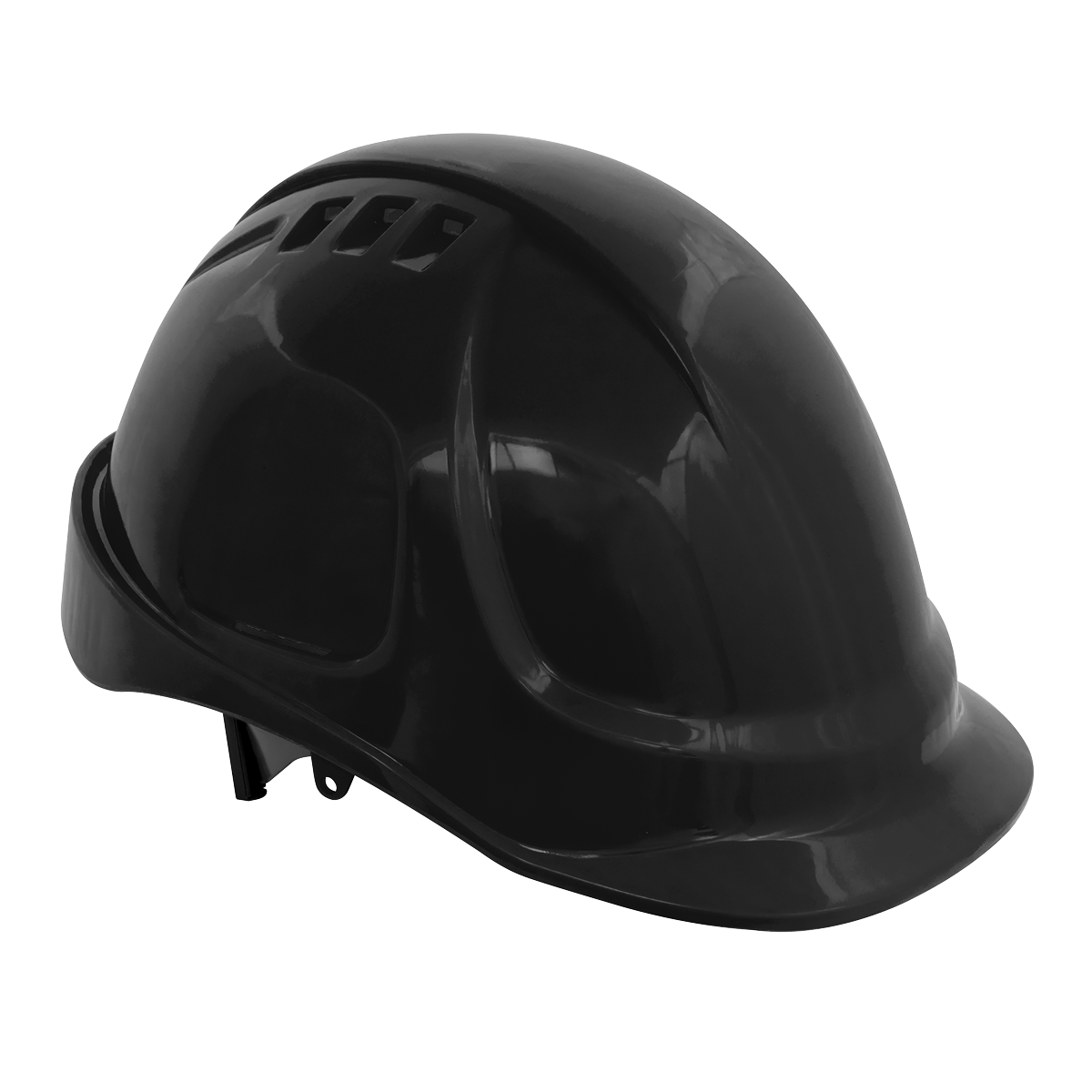 Sealey Safety Helmet - Vented (Black)