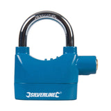 Silverline Alarm Padlock