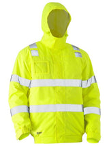 Bisley Taped Hi-Vis Wet Weather Bomber Jacket