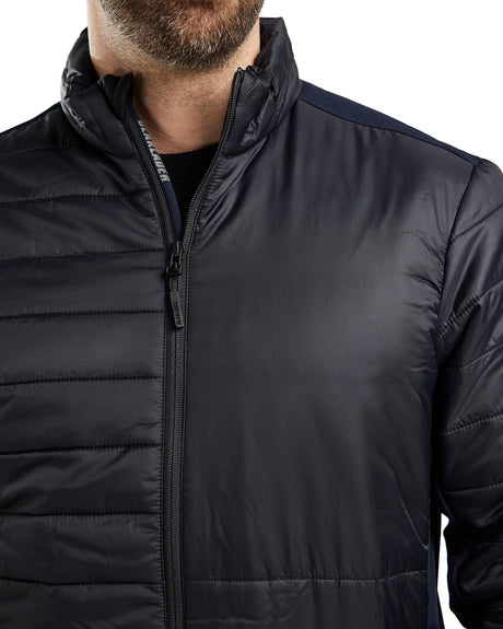 Blaklader Warm-Lined Jacket 4710 #colour_black-dark-navy-blue