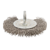 Silverline Rotary Stainless Steel Wire Wheel Brush
