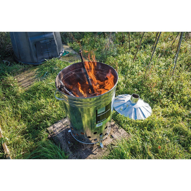 Draper Tools Galvanised Garden Incinerator, 85L