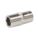 Silverline Socket 1/4" Drive 6pt Metric