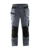 Blaklader Craftsman Trousers 1555 - Grey/Black