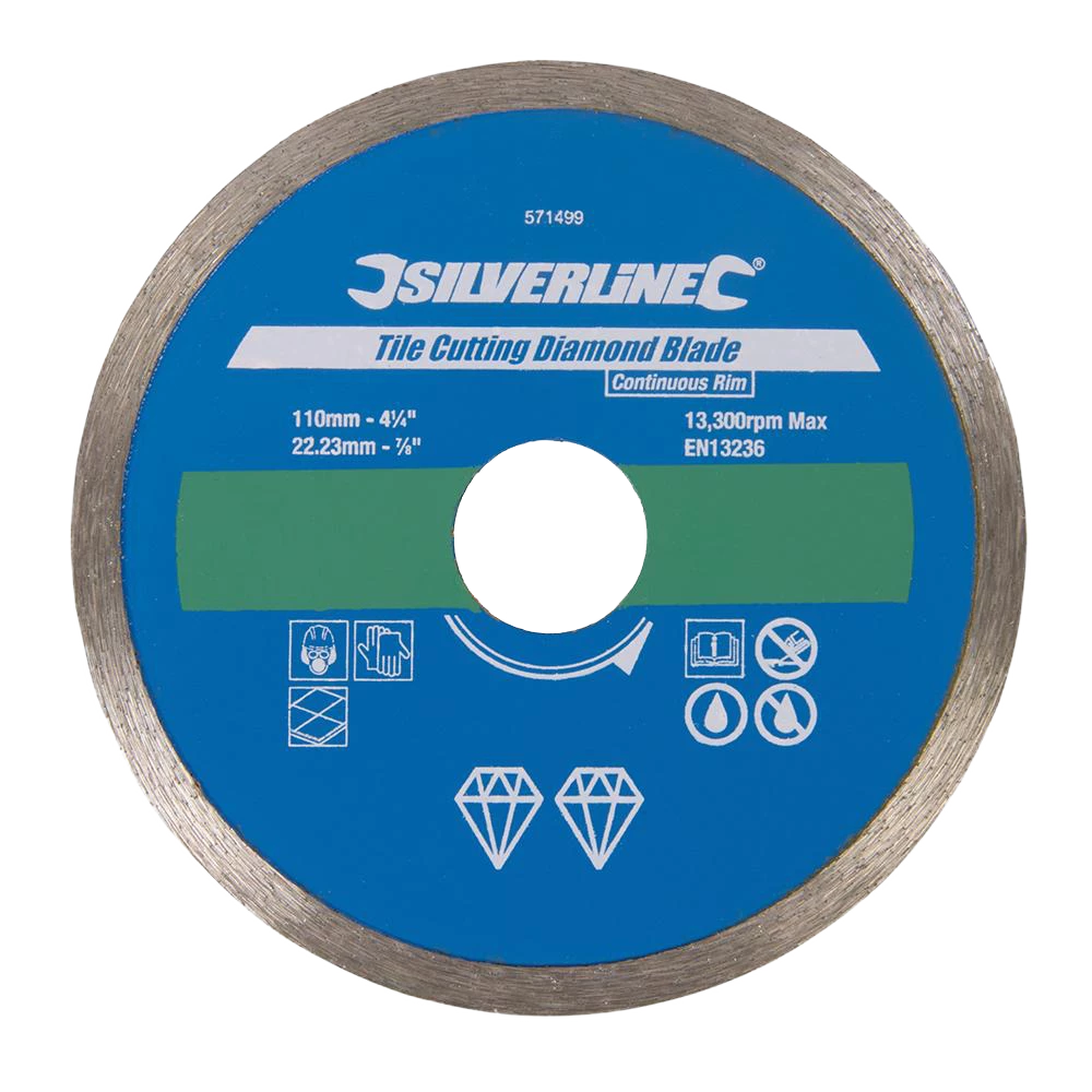 Silverline Tile Cutting Diamond Blade