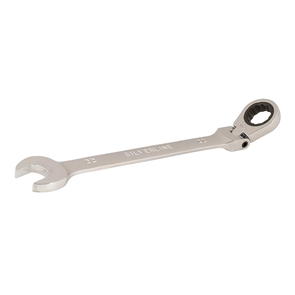 Silverline Flexible Head Ratchet Spanner