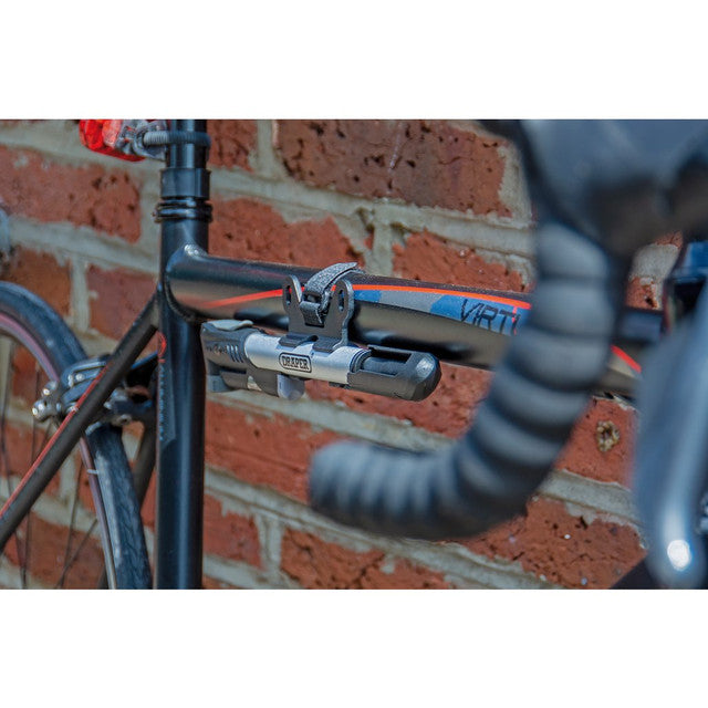 Draper Tools Dual Connector Bicycle Hand Pump