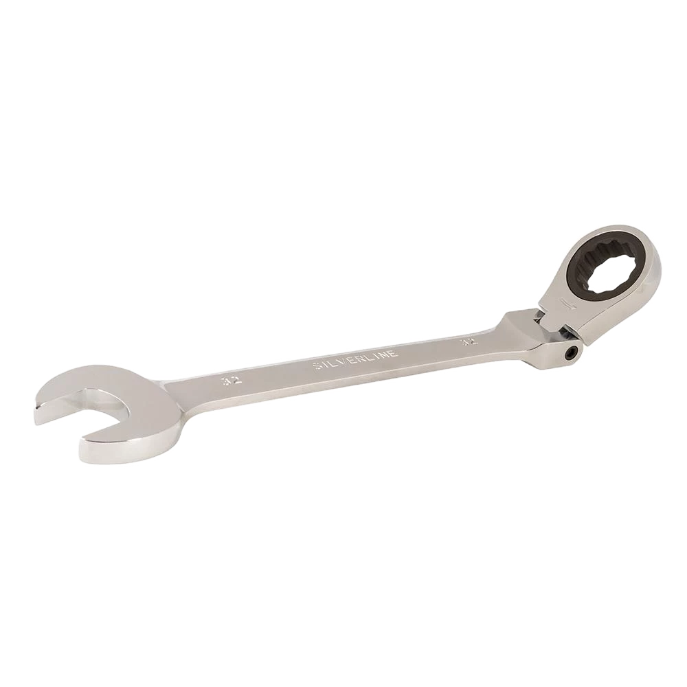 Silverline Flexible Head Ratchet Spanner