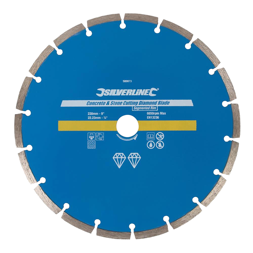 Silverline Concrete & Stone Cutting Diamond Blade