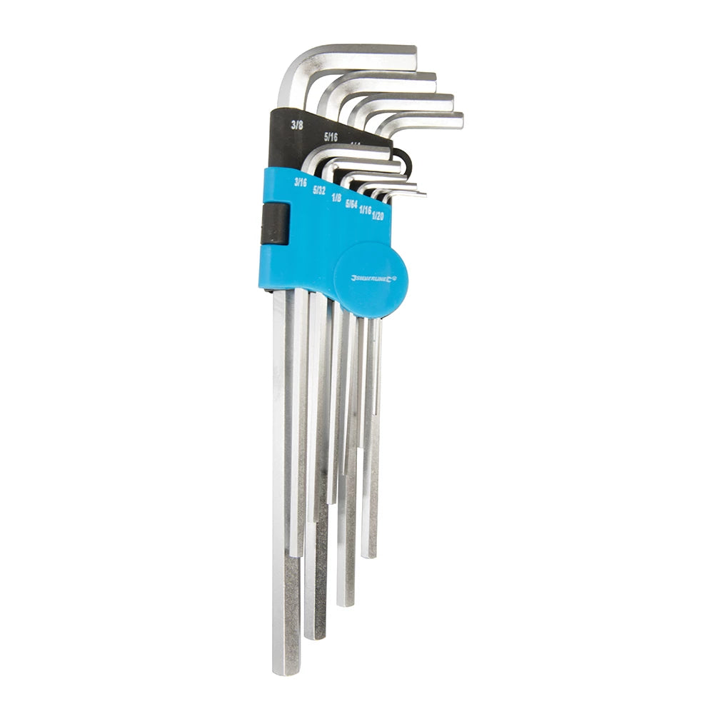 Silverline Expert Hex Key Imperial Set 10Pce