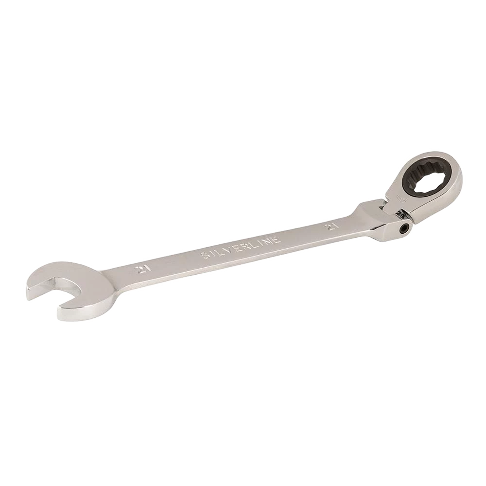 Silverline Flexible Head Ratchet Spanner