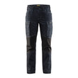 Blaklader Women's Service Trousers Stretch 71591142 #colour_navy-blue-black