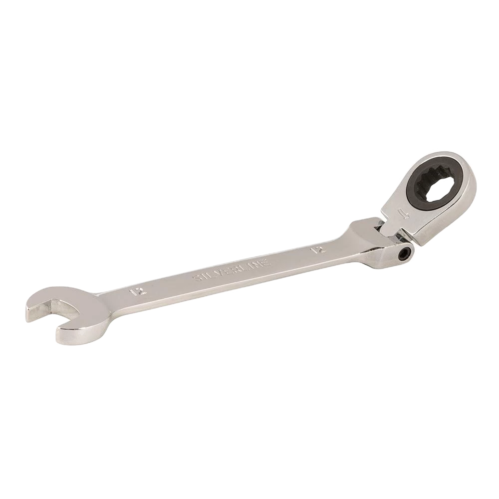 Silverline Flexible Head Ratchet Spanner