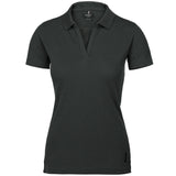 Nimbus Women's Harvard V-Neck  Stretch Deluxe Polo