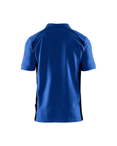 Blaklader Polo Shirt 3324 #colour_cornflower-blue-black