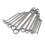 Silverline Deep Offset Ring Spanners Set 12Pce