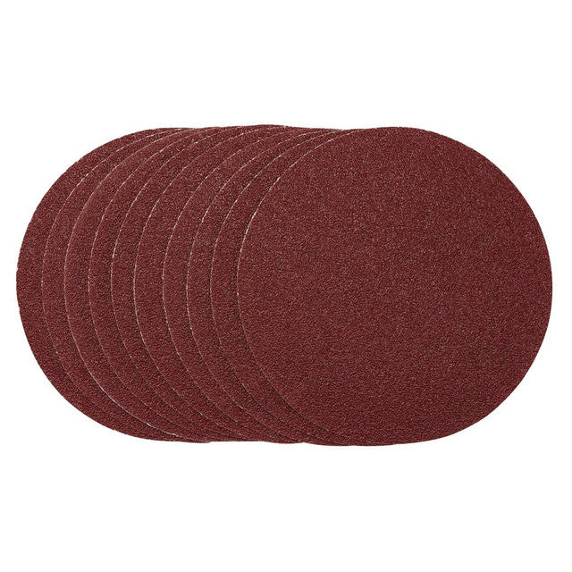 Draper Tools Sanding Discs, 150mm, Psa, 40 Grit, (Pack Of 10)