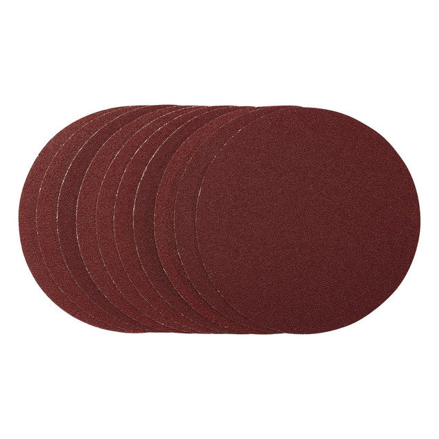 Draper Tools Sanding Discs, 150mm, Psa, 80 Grit, (Pack Of 10)