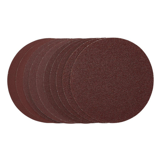 Draper Tools Sanding Discs, 150mm, Psa, Assorted Grit, (Pack Of 10)