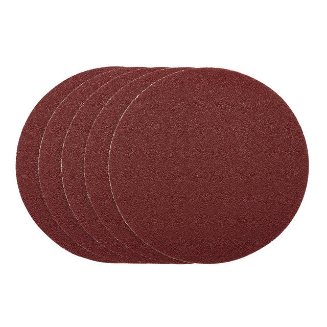 Draper Tools Sanding Discs, 200mm, PSA, 40 Grit, (Pack Of 5)