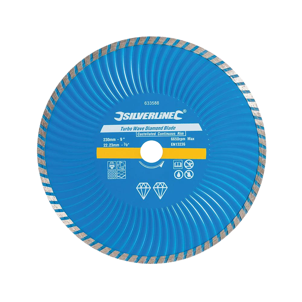 Silverline Turbo Wave Diamond Blade