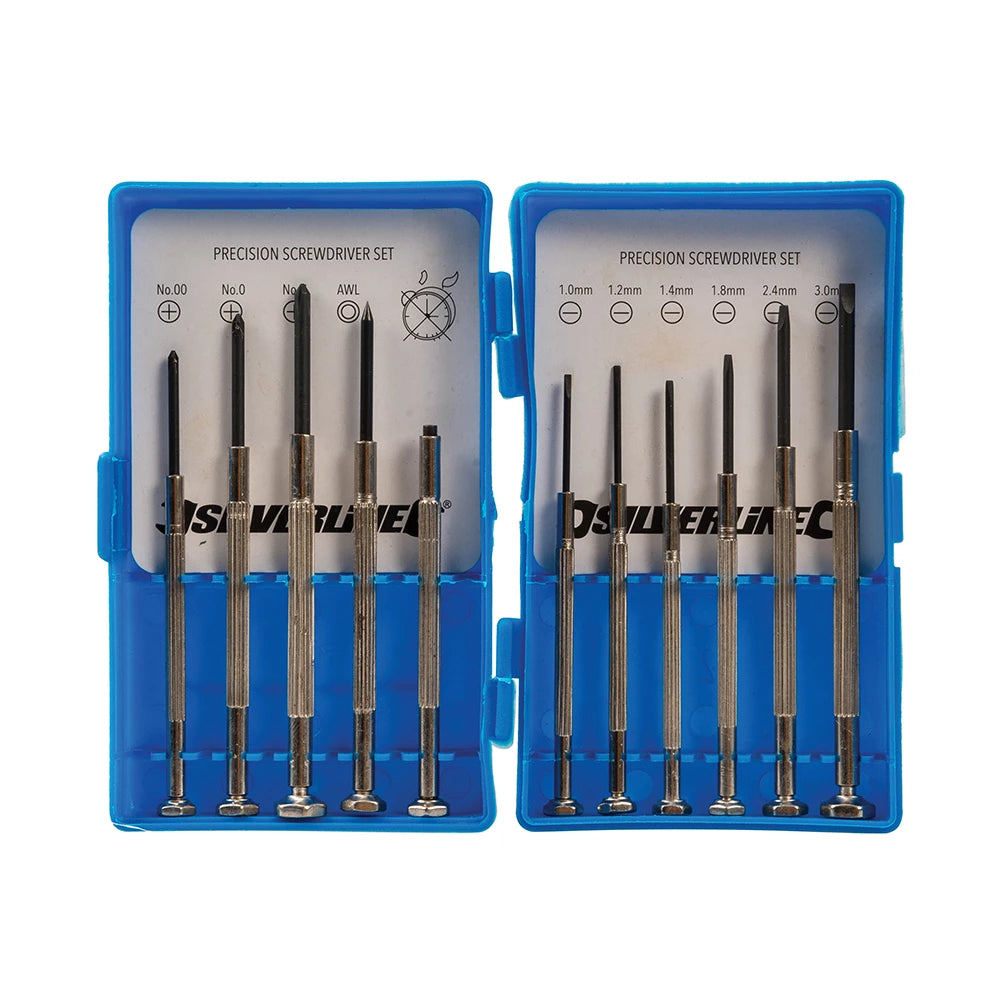 Silverline Jewellers Screwdriver Set 11Pce