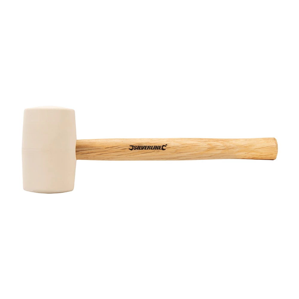 Silverline White Rubber Mallet