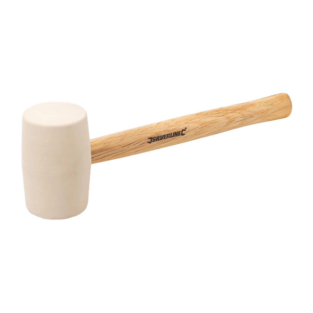 Silverline White Rubber Mallet