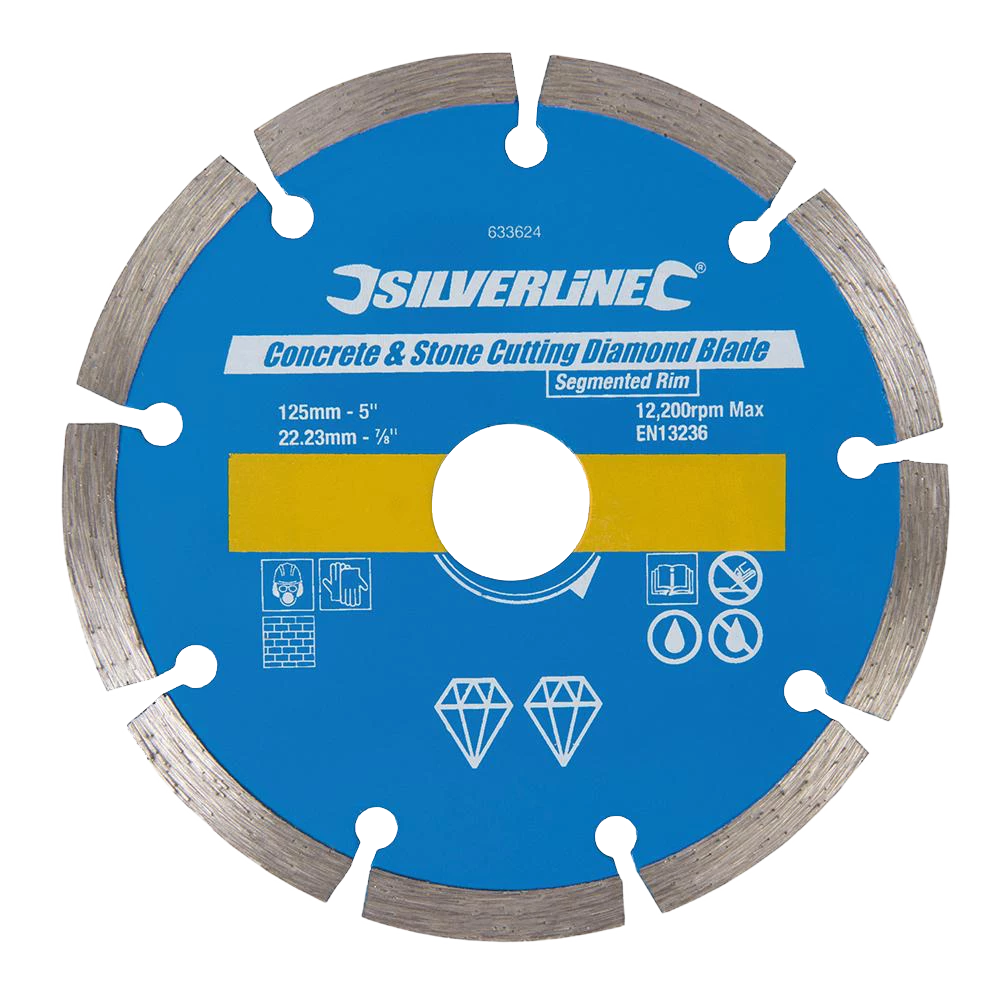 Silverline Concrete & Stone Cutting Diamond Blade