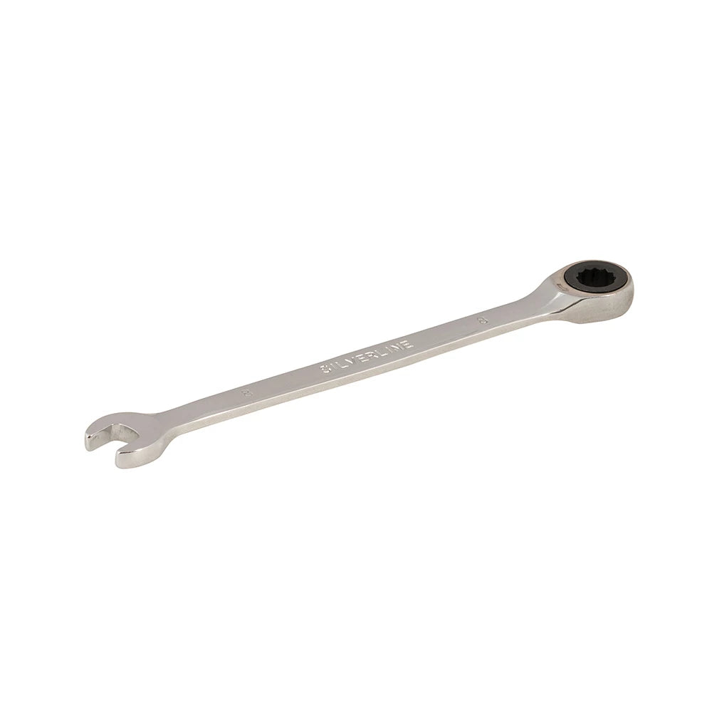 Silverline Fixed Head Ratchet Spanner