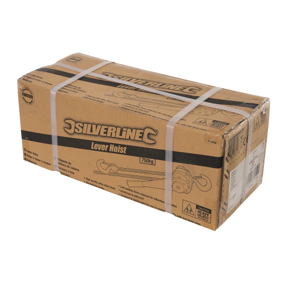 Silverline Lever Hoist 750kg