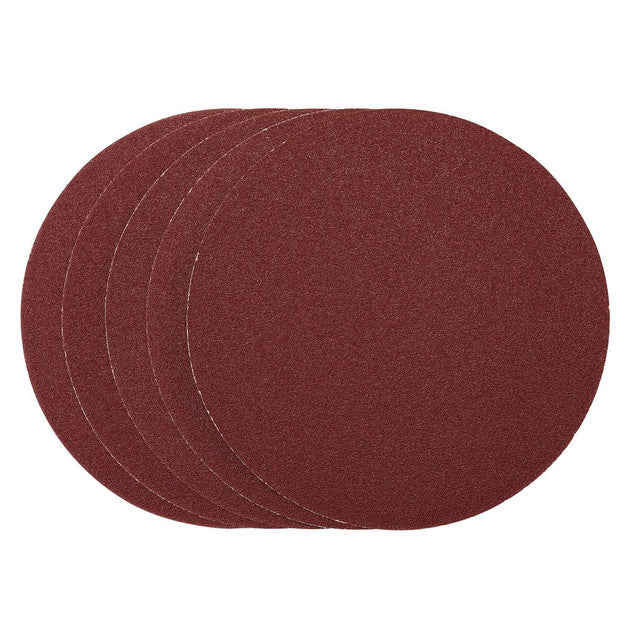 Draper Tools Sanding Discs, 305mm, PSA, 40 Grit, (Pack Of 5)