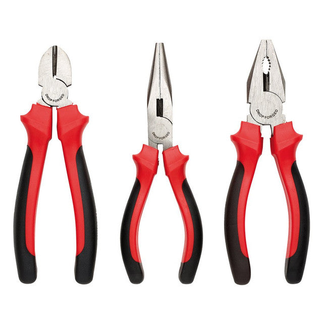 Draper Tools Redline Plier Set, 160mm (3 Piece)