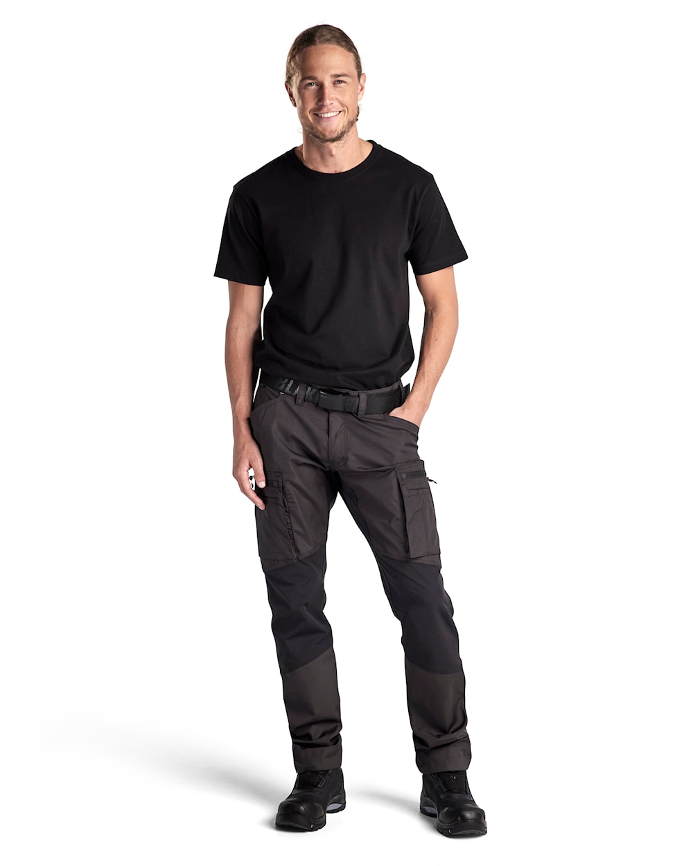 Blaklader Service Trousers with Stretch 14591146 #colour_dark-grey-black