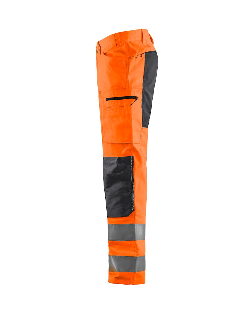 Blaklader Hi-Vis Trousers with Stretch 1585 - Hi-Vis Orange/Mid Grey