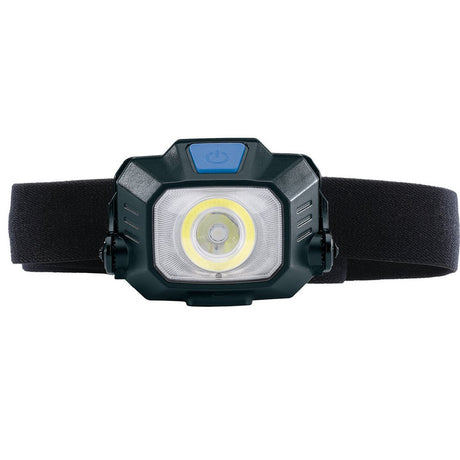 Draper Tools Cob/Smd Led Wireless/Usb Rechargeable Head Torch, 6W, 400 Lumens, Usb-C Cable Supplied