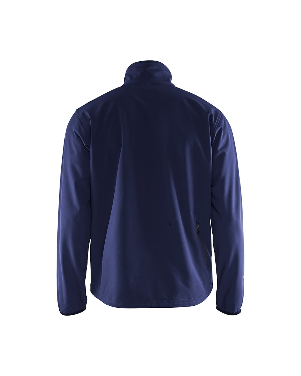 Blaklader Light Softshell Jacket 4952 #colour_navy-blue-black