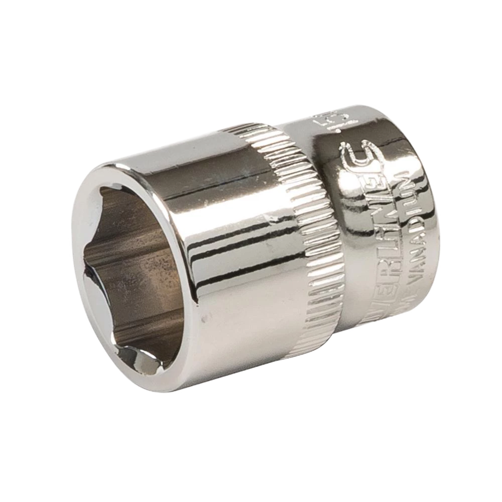 Silverline Socket 3/8" Drive 6t Metric