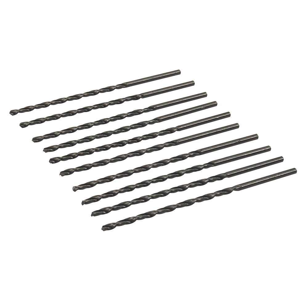 Silverline Metric HSS-R Long Series Bits 10Pk