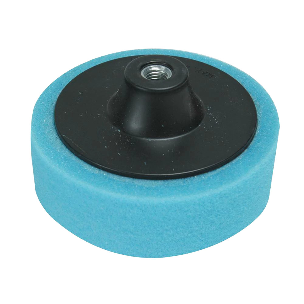 Silverline M14 Foam Polishing Head - 150mm Medium Blue