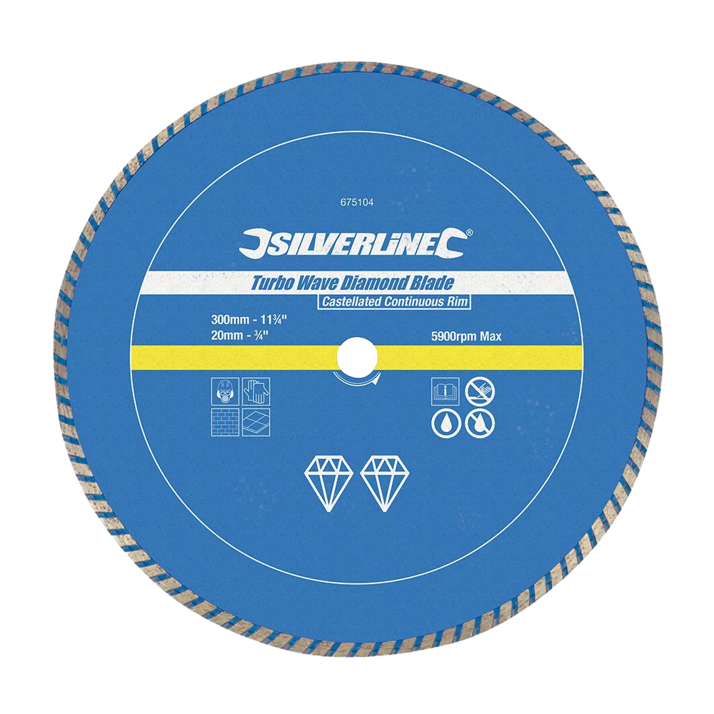 Silverline Turbo Wave Diamond Blade