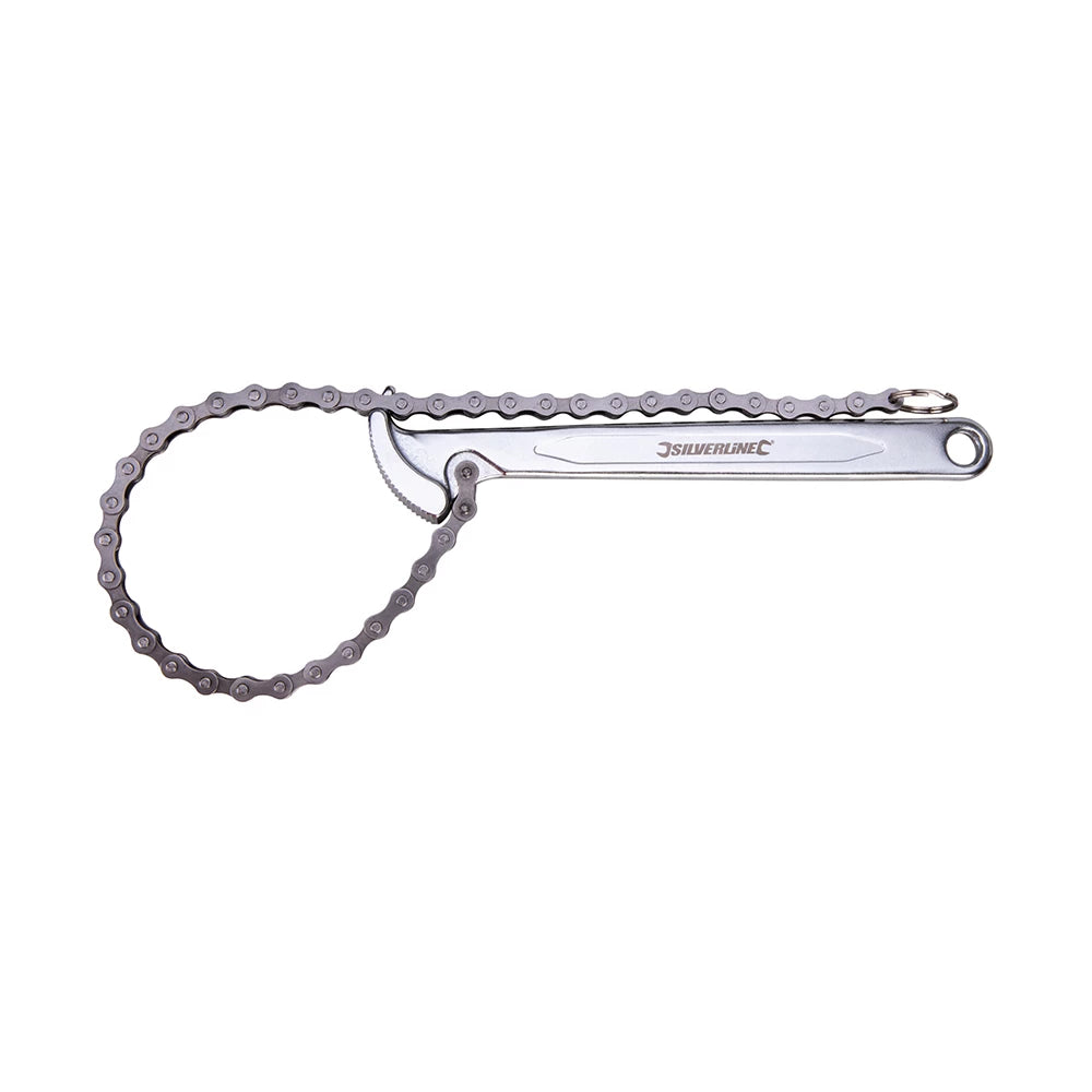 Silverline Oil Filter Chain Wrench