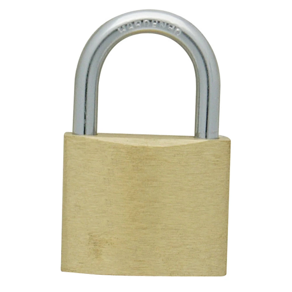 Silverline Brass Padlock Keyed Alike 4Pk