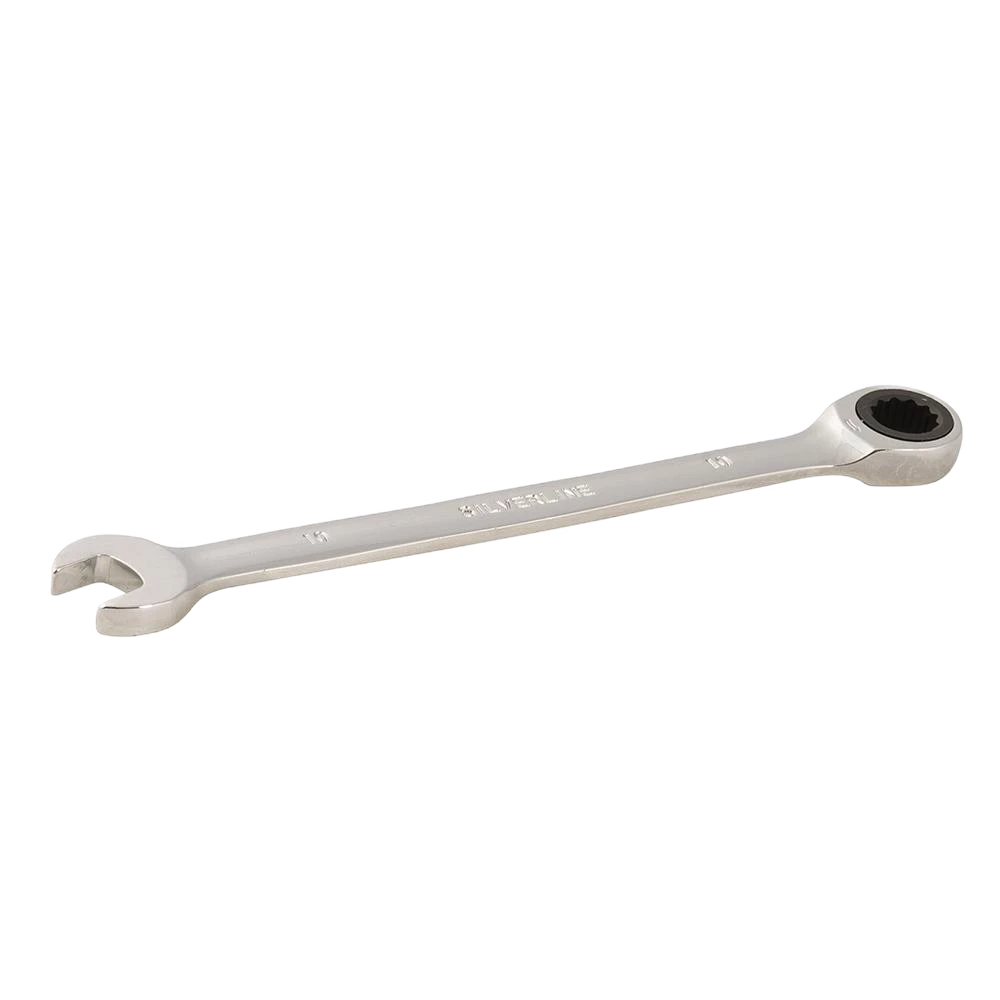 Silverline Fixed Head Ratchet Spanner