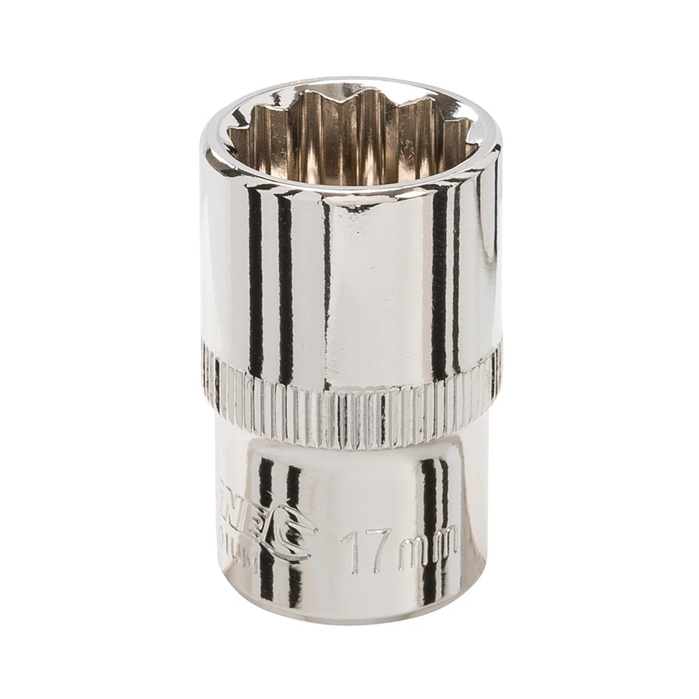 Silverline Socket 1/2" Drive 12pt Metric